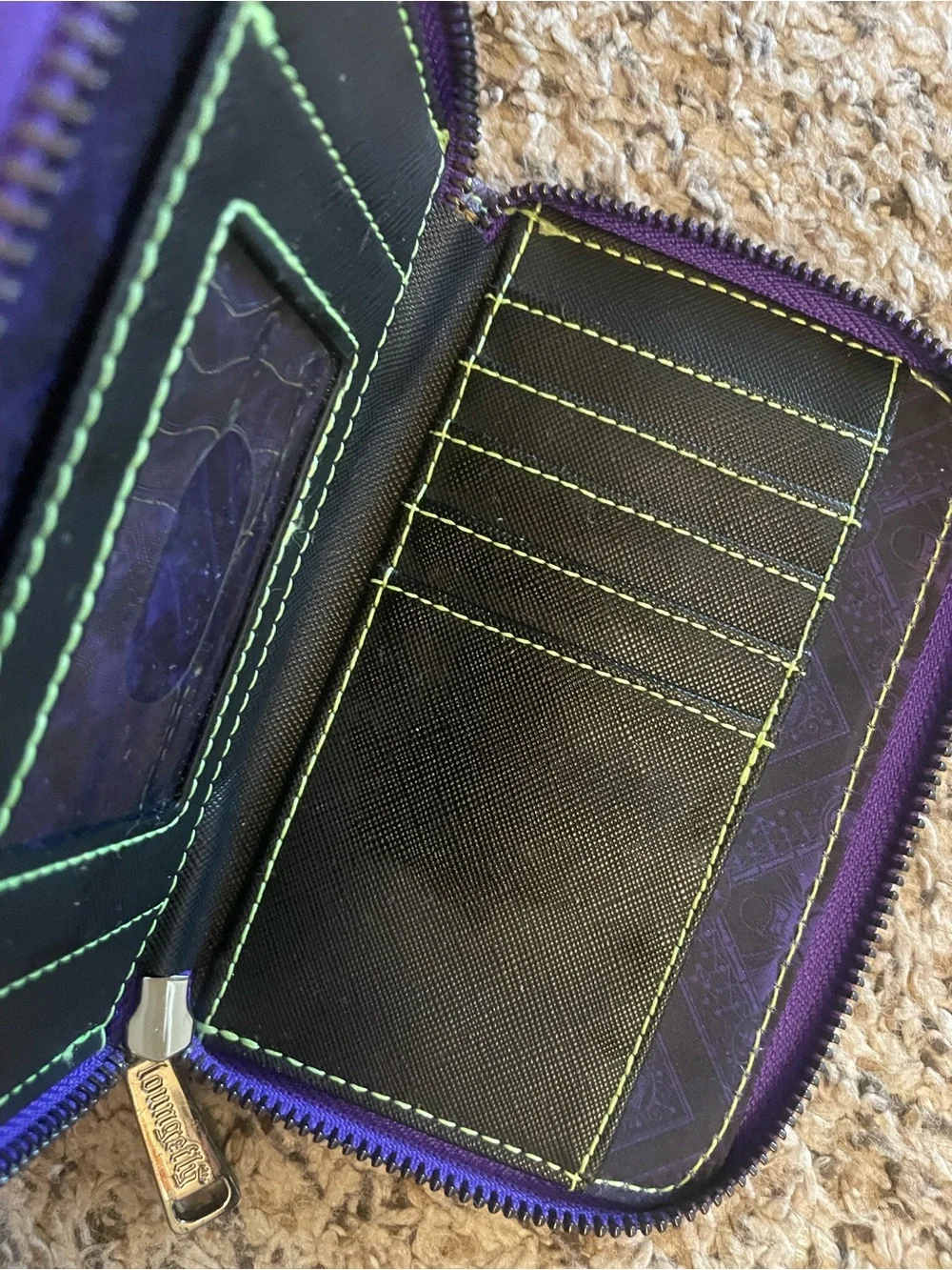 Loungefly Disney Villians Dr Facilier Wallet Zip Around Princes and Frog